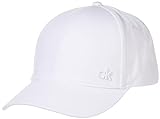Calvin Klein Herren CK Baseball Cap, Weiß (White 101), One Size