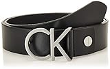Calvin Klein K60K602141, Ceinture Damen, Schwarz (Black), FR: 75 cm (Taille Fabricant: 75)