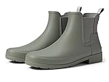 HUNTER Original Refined Chelsea Boots Docker Grey 5 M