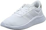 adidas Damen LITE Racer 2.0 Sneaker, Grey/Cloud White/Champagne Metallic, 39 1/3 EU