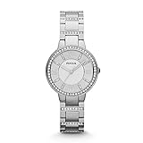 FOSSIL Womens Watch Virginia, 30mm case size, Quartz movement, Stainless Steel strap