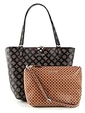 Guess Women's Handbag, Mocha/Cognac, Standard