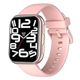 Smartwatch Damen Rosegold, TouchElex 1,75 Zoll Fitness Tracker Uhren mit Herzfrequenz, SpO2, Schlafmonitor, Musiksteuerung, 3ATM Wasserdicht Sportuhr Smart Watch Armbanduhren für iOS und Android
