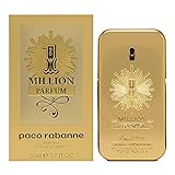 Paco Rabanne Unisex VAPORIZADOR 1 Million Parfum 50ML Vaporizer, Amarillo, Standard